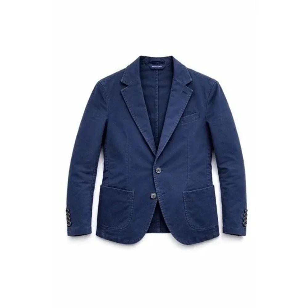 ITALIAN VIRGIN WOOL BLAZER-GIACCA LINEA TRE-LUXURY NWT- SZ:46IT/36US(M)T011 G362
